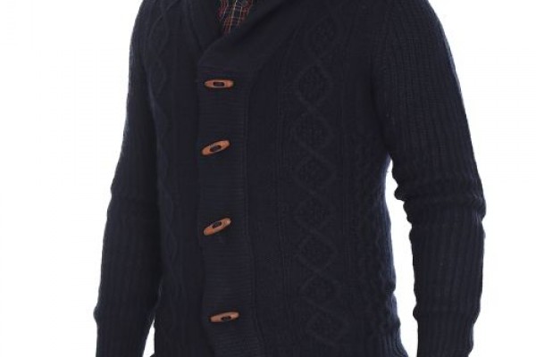 Alcott Gilet en Laine - Bleu Marine Marq