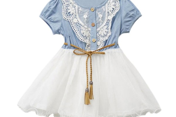 Etosell Enfant Fille 2PCS Ensemble D'&eacute;t&eacute; T-Shirt Volant&eacute; L&eacute;opard Sans Manches + Short En Jean 1-6 Ans