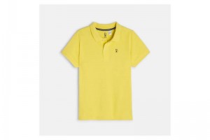 Polo Okaidi Classique Gar&ccedil;on 90058 - Jaune Imp&eacute;rial